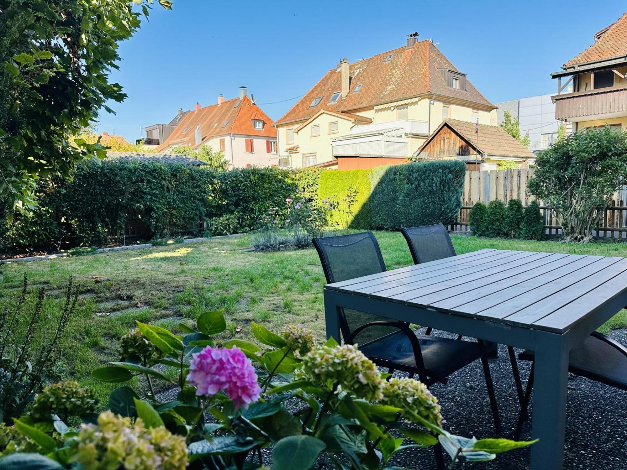 Bodensee-Haus Istayunixi Seenaehe-Terrasse-Garten-Netflix-Parkplatz Radolfzell am Bodensee Exteriör bild
